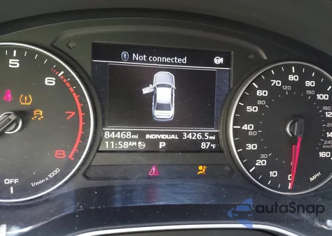 2017 Audi A4 2.0T Premium из США, поврежденный, VIN WAULNAF40HN035471